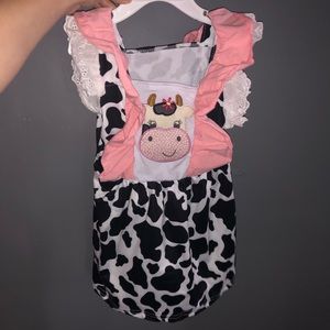 Boutique Cow Dress